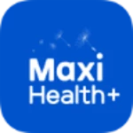 maxihealth+ android application logo